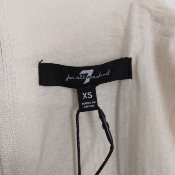 NWT 7 for all Mankind Sequin Bodysuit Size XS - Picture 5 of 7